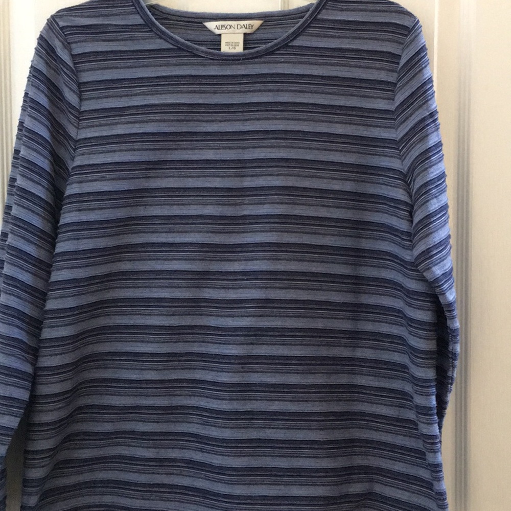 FINAL MARKDOWN Allison Daley textured tee large
